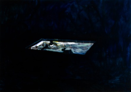 Pool 1, Oil paint on canvas, 50cm x 70cm, 2008
