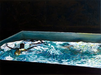 Pool 4, Oil on canvas, 70cm x 80cm, 2008
