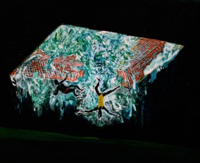 Pool 5, Oil paint on canvas, 50cm x 60cm, 2008