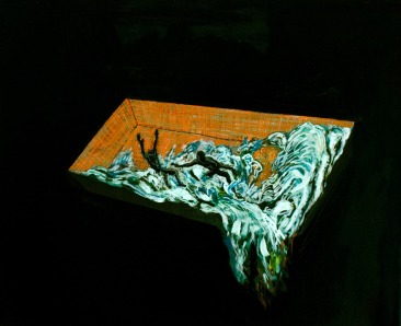 Pool 7, Oil on canvas, 37,5cm x 45,5cm, 2009