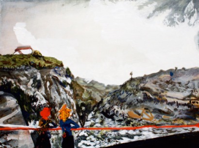 Panorama View Spot, Oil on canvas, 45cm x 60cm, 2009