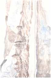 Wheeler Peak (6A), 19,5cm x 30cm, Watercolour on wood, 2013
